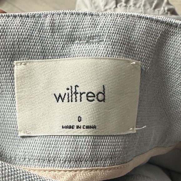 Wilfred Light Gray High-Waisted Shorts - Picture 3 of 3